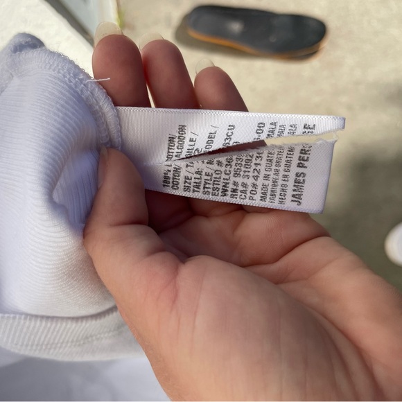 James Perse Scoop Neck Tee - Picture 6 of 10